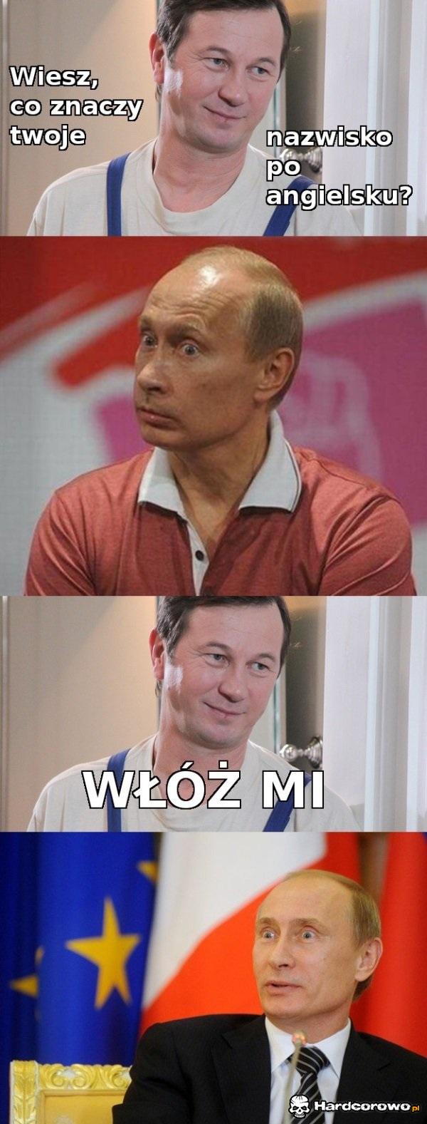 Nazwisko Putina ma swoje znaczenie - 1